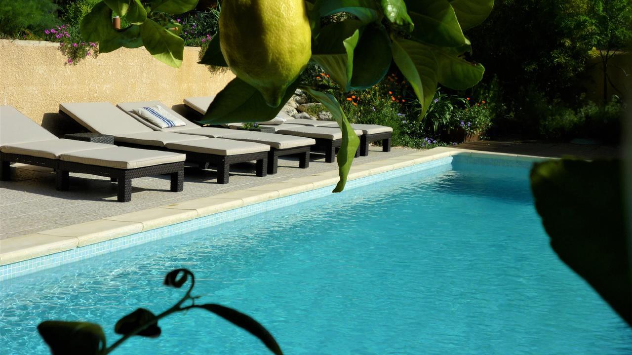 L'Ile Aux Mimosas Bed & Breakfast Tautavel Exterior foto